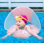 Mokomasis plaukimo ratas Swimbobo su stogeliu - Image 16