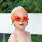 Plaukimo kepuraitės ir akiniukų komplektas vaikams